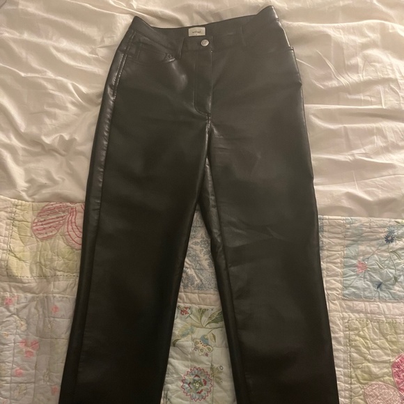 NOT FOR SALE DO NOT BUY - Black Melina Pants Aritzia - Picture 1 of 3